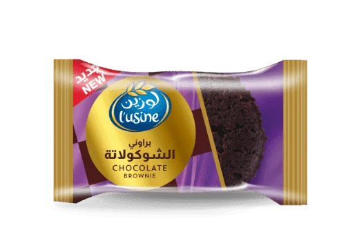 براوني لوزين بالشوكولاتة