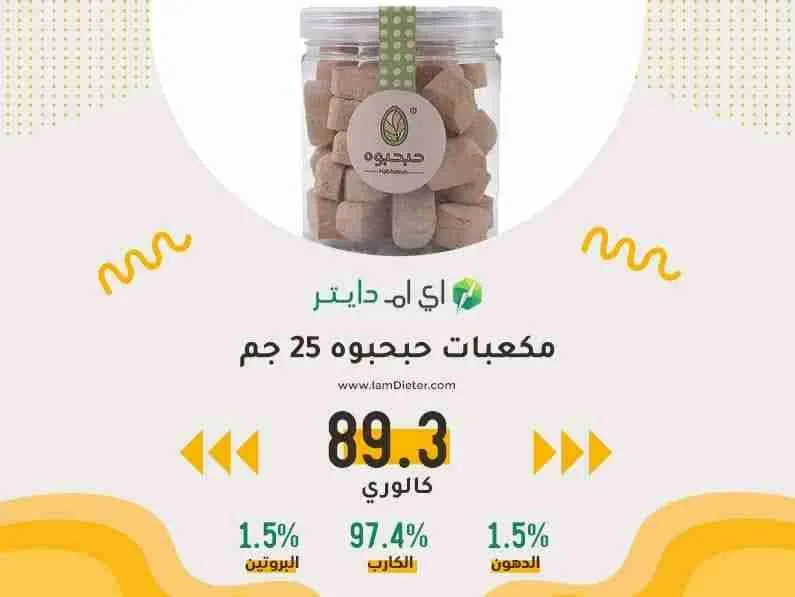 السعرات الحرارية في الحبحبوه
