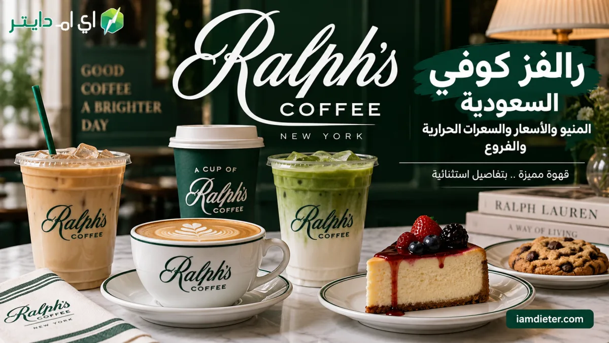 رالفز كوفي Ralph’s Coffee السعودية: المنيو والأسعار والسعرات والفروع