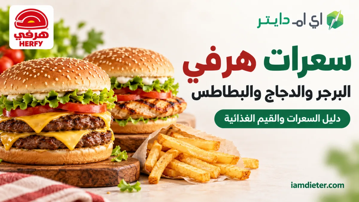 سعرات هرفي: البرجر والدجاج والبطاطس والقيم الغذائية