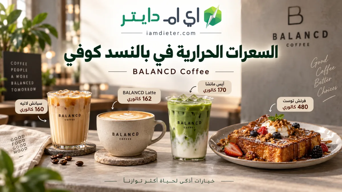بالنسد كوفي BALANCD Coffee: الفروع والمنيو والسعرات الحرارية وأشهر