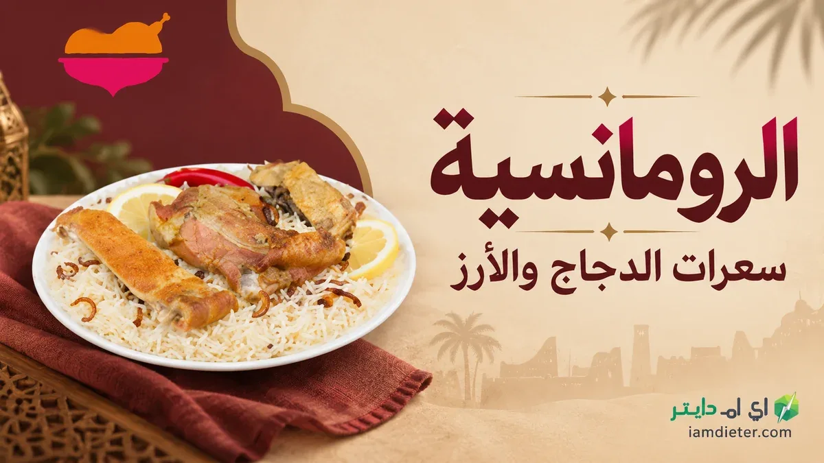 سعرات الرومانسية: الدجاج والأرز واللحوم وحجم الحصة