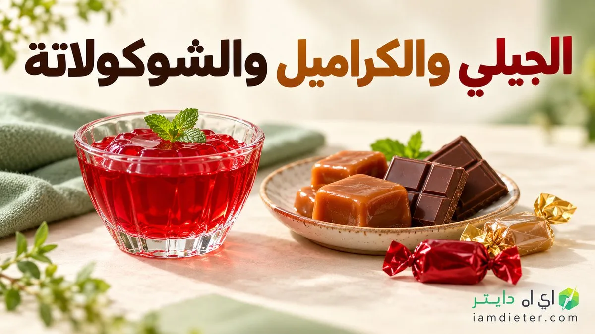 جيلي وكاراميل وشوكولاتة: فهم اختلاف القيم على الملصق