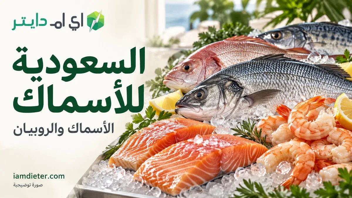 منتجات السعودية للأسماك: الأسماك والروبيان وقراءة بيانات المنتج