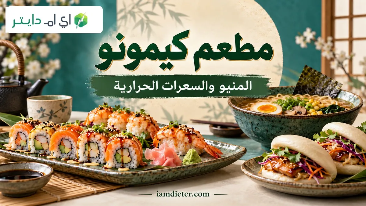 مطعم كيمونو: المنيو والسعرات الحرارية وكيف تعرف السعر