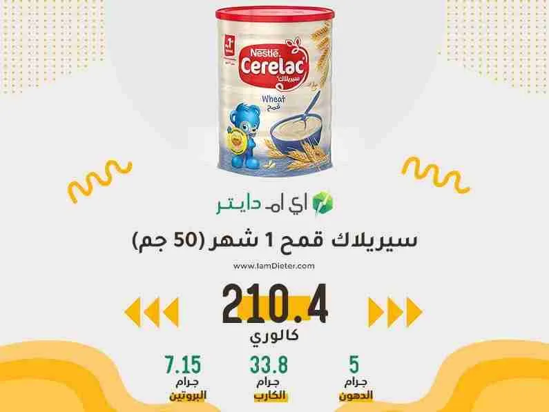 السعرات الحرارية في سيريلاك قمح