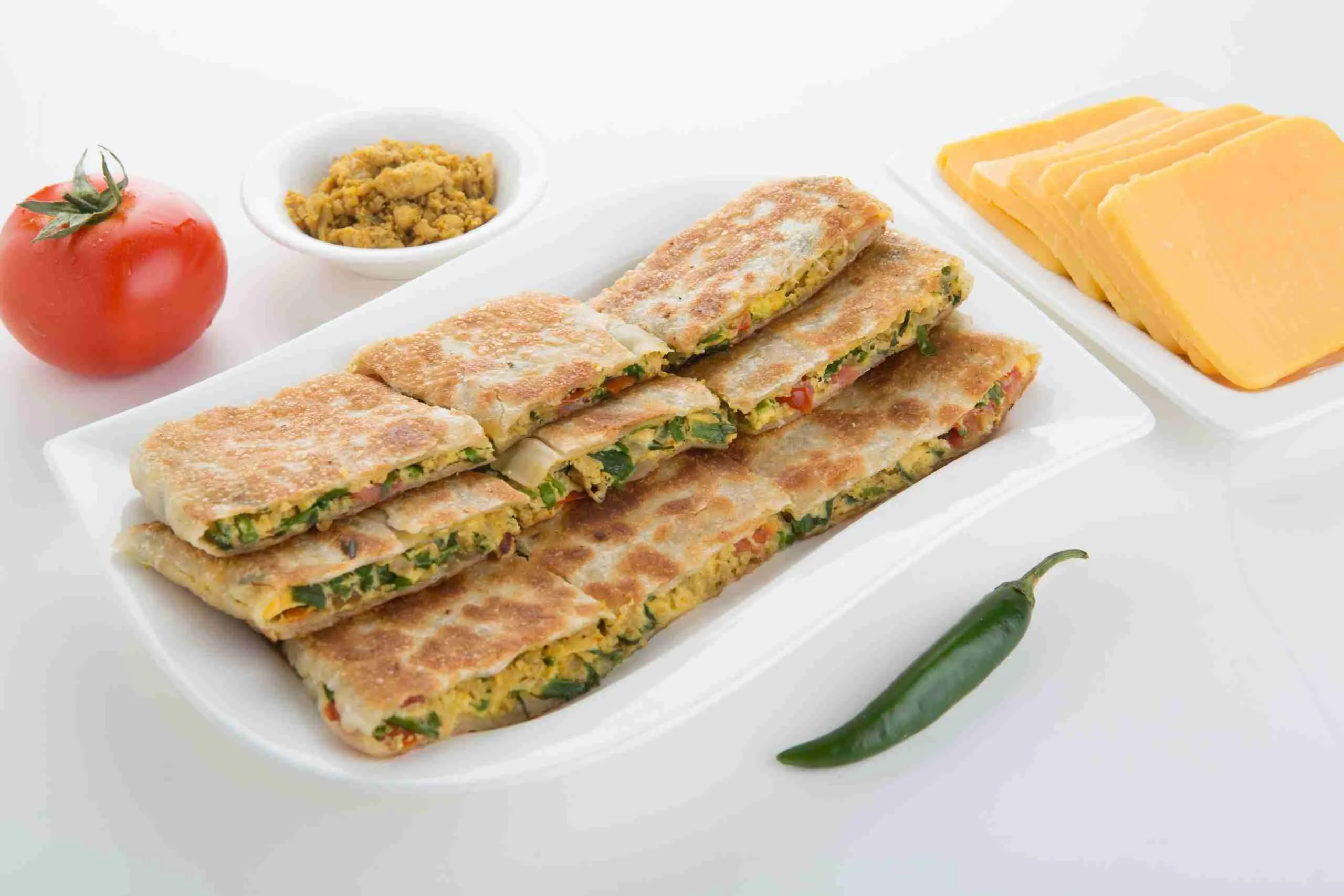 السعرات الحرارية في مطبق جبنة شدر ولحم