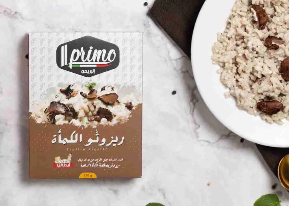 سعرات ريزوتو الكمأة من البريمو